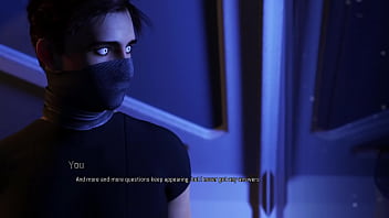 Preview 1 of Silipi Mom - Projekt Passion | Busty Cyberpunk Alien Gets Fucked Hard with Anal Creampie [Gaming] [Visual Novel]