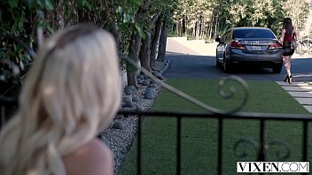 Preview 1 of Sexy Curvy Anal Hd - VIXEN Gorgeous Athena is seduced by Vicki and her hubby