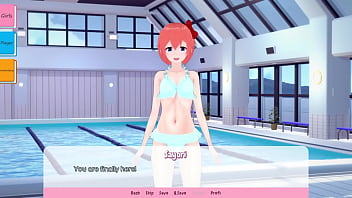 Preview 1 of Manipuri Tangkhul Sex - Doki Doki Litterature Club Hentai