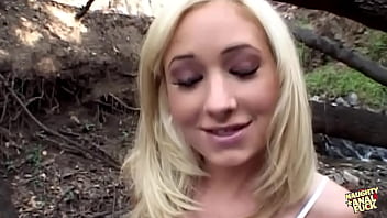 Preview 1 of Hot Jabardasti Xxx - Cheating blonde leaves her man to have outdoor anal fun and swallow a thick cumshot