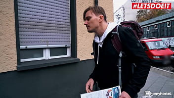 Preview 1 of Hd Japan Sexi - HORNY HOSTEL - Ukrainian Babe Hard Banged By Stranger Full Scene