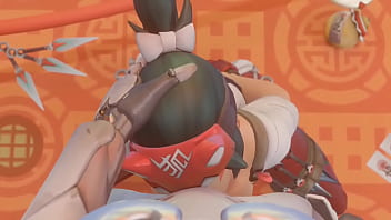 Preview 4 of Ppppsex - Kiriko overwatch compilation
