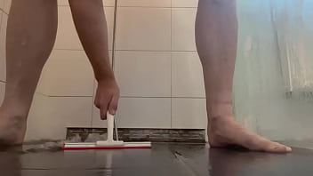 Preview 3 of Xxx Nax Xxx Hd - In de shower shaving and getting ready for dildo riding and fisting. 150mg 3MMC