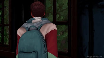 Preview 2 of Mom Down Bra For Son - DOMINANT ALPHA ARRANGED HARD ANAL SEX IN THE FOREST TO HUMILIATE HIS OMEGA (SIMS 4   SFM   ANIME HENTAI)