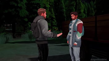 Preview 1 of Mom Down Bra For Son - DOMINANT ALPHA ARRANGED HARD ANAL SEX IN THE FOREST TO HUMILIATE HIS OMEGA (SIMS 4   SFM   ANIME HENTAI)
