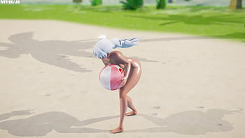 Preview 3 of Phim Sec Pede - weiss schnee Rwby mmd