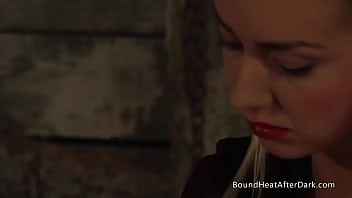Preview 2 of Drunk Russian Orgy - Sub Lesbian Slaves In Bondage Going Through Hard Training