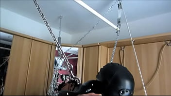 Preview 2 of Security Fucking Muslim Girl - 005 My slave training in the pillory