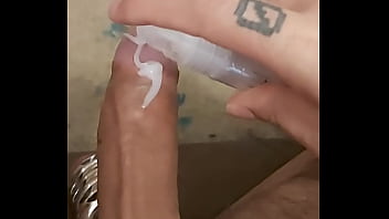 Preview 1 of Fucking Milky Titts - Couldn&#039_t hold it in anymore