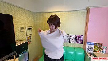 Preview 1 of Jocelyn All Move - コロナで困ったGカップ小顔ショートヘアの似合う爆乳ぽっちゃりさんが人生初巨乳でパイズリ＆オナニー処女解禁。オナニー編　OSAKAPORN