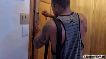 Preview 1 of Brigitte Webcam - Jerri loves to keep his boyfriend tied up and ballgagged inside the house while he goes to the gym and when he gets home it&#039_s time to have fun with his boyfriend... | PREVIEW