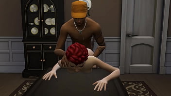 Preview 3 of The Macik Shows - MILF Fuck The Delivery Man While Husband&#039_s Taking A Nap (The Sims | 3D hentai)