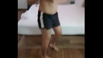 Preview 1 of Pussy Pissing Ribbing - Jugando desnudo en mi habitaci&oacute_n