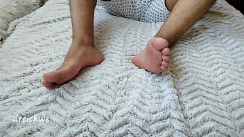 Preview 3 of Bbw Solo Girl Tube - Foot fetish with BDSM spanking