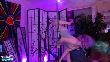 Preview 2 of Astorysistar Baradar - Sexy Fingering and Pole Dancing 9.02.2021