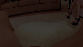 Preview 1 of Rashean Xxxx - AMBER ASHLEE Sexy Blonde Huge Cock POV Blowjob and Huge Cum Facial - WoW! A