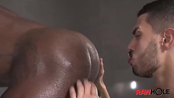 Preview 2 of Poshto Sumbal Khan Pakistan Xnxx - Erick Sampa fucks Black Muscular