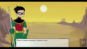 Preview 3 of Lesbians Force Nerdy Girl - Raven por fin pone mi verga entre sus tetas y la llegada de Terra a casa | 18TITANS | CAPITULO 4 EN ESPA&Ntilde_OL