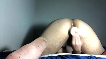 Preview 4 of Innounce - Dl chubby bottom using 8in dildo