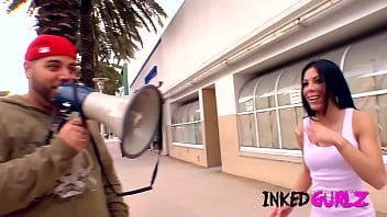 Preview 2 of Ten Bf Xxx - Inked Gurlz - Wtf ? She Get In The Car &amp_ Get Fucked Good.