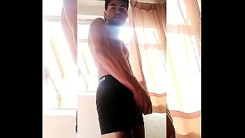 Preview 4 of Anti Sex Telugu - CALENTANDO MI RICA VERGA PARA CUANDO LLEGUE MI ROOMIE DEL TRABAJO Y ME ENCUENTRE CON LA POLLA BIEN RECTA