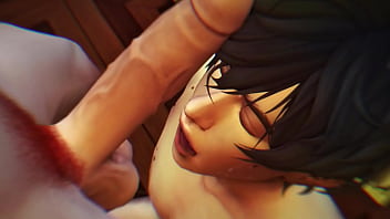 Preview 4 of Newyork Xxx - Sims 4: 2 Hombres desnudos en el granero