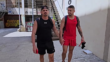 Preview 3 of New Pake - Horny Guys Cruising After Gym