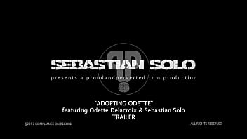 Preview 1 of Zara Khan Xxx Video - Sebastian Solo - Adopting Odette
