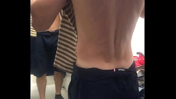 Preview 3 of Wmjpm - I spy on a Russian man in the fitting room of a store