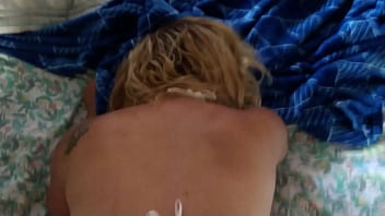 Preview 2 of Dykes Strapon Fuck Guy For Fun - Mam&aacute_ Noel infiel