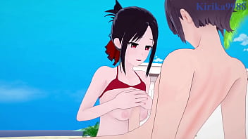 Preview 3 of Boytoboy Porn - Kaguya Shinomiya intense sex. - Kaguya-sama Love Is War POV Hentai