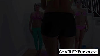 Preview 1 of Women Over 60 Porn - Charley,  London Keyes and Samantha Saint blow