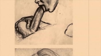 Preview 4 of Niggas Run Train On Black Girl - vintage erotic drawings