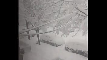 Preview 1 of Tiny Lesbos Using Strapon - White Christmas 2022