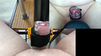 Preview 1 of College Tribbing - Strangers ride my cock with my Handy streaming online