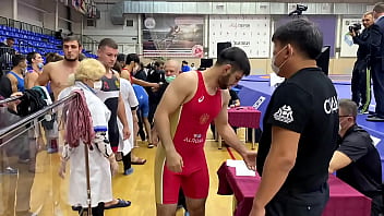 Preview 3 of Kendra And Lusty Aunty - Bulges of Russian boys in wrestling 2021