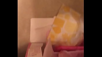 Preview 4 of Erotic Massage For Cute Lesbians - Spying on a hotties pads and tampons. Should have rubbed cock on the open maxi pad and panty liners. Send me hot vids like this if u have some
