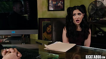 Preview 2 of Xxxgv3b - Furious teen Jane Wilde enjoyed hardcore anal sex in front of her stepdad
