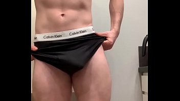 Preview 1 of Live Fuck On Tv Show - Morning muscle flex