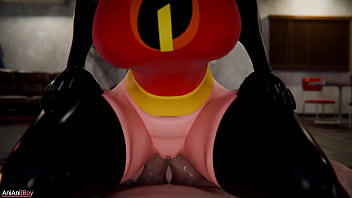 Preview 3 of Sleeping Sister Chaina - Helen Parr double anal creampie