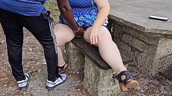 Preview 3 of Mom Catch The Son In Bathing - Big ass Milf  at the park