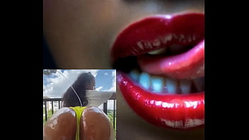 Preview 1 of Flashinh Dick - Big black booty