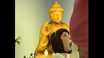 Preview 2 of Turkish Turbanli Ilk Kez Anal6 - Blowjob in Thai temple