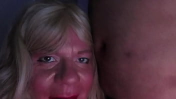 Preview 1 of Sleep Assault Perky - CD Sissy dirty Gloryhole blowjob with Cum gargle