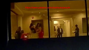 Preview 2 of Dominant Big Sex Woman - Random voyeur sexy girls at wedding caught by a dashcam