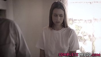 Preview 4 of Friends Chatroulette - Hot brunette teen with small tits plowed