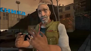 Preview 4 of School Gri Bra - Os mano do Half-Life fudendo a gostosa do Roblox