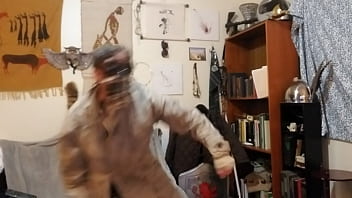 Preview 2 of German Cel Amateur - Sexy silly apocalypse dance by Max Shenanigans