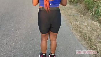 Preview 4 of Busty Teen Erste Mal - RUIVA DE RABO GIGANTE FILMADA A TREINAR PELO AMANTE