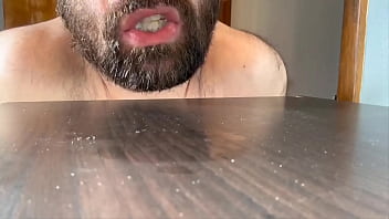 Preview 4 of Sasha Griy - Slurping my cum,  then swallowing that load!